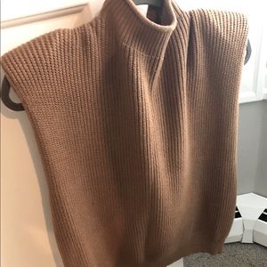 Latest Scoop - Mock neck ribbed tank